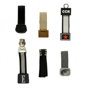 Custom Made PVC Rubber Zipper Pulls